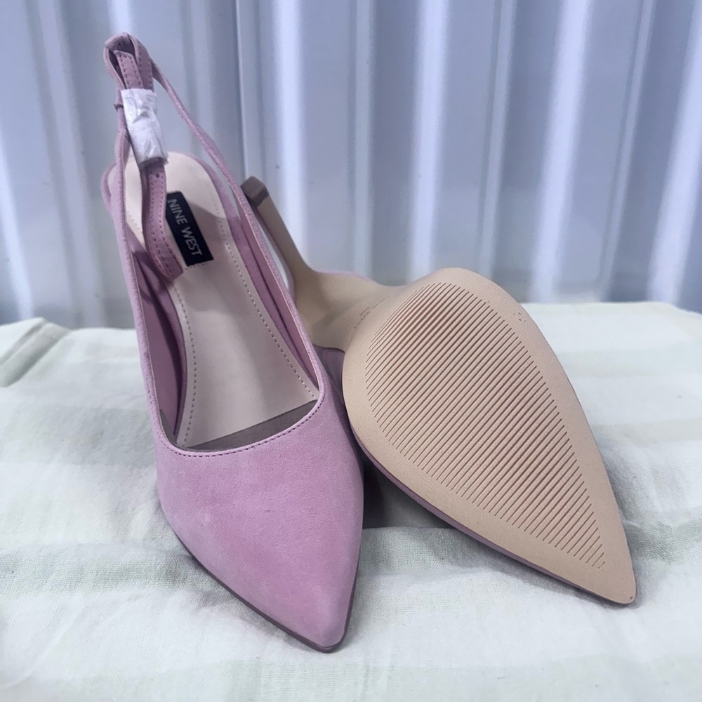 Nine West Blush Pink Heels - Picture 3 of 8